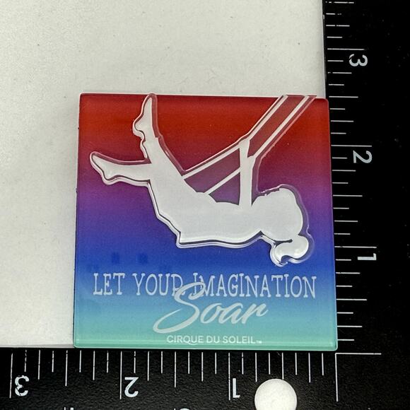 Let Your Imagination Soar Cirque Du Soleil Magnet Drawn to Life Disney World - Picture 5 of 6